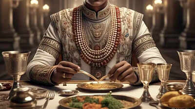 Why did kings prefer eating from silver and gold plates instead of ceramic dishes |